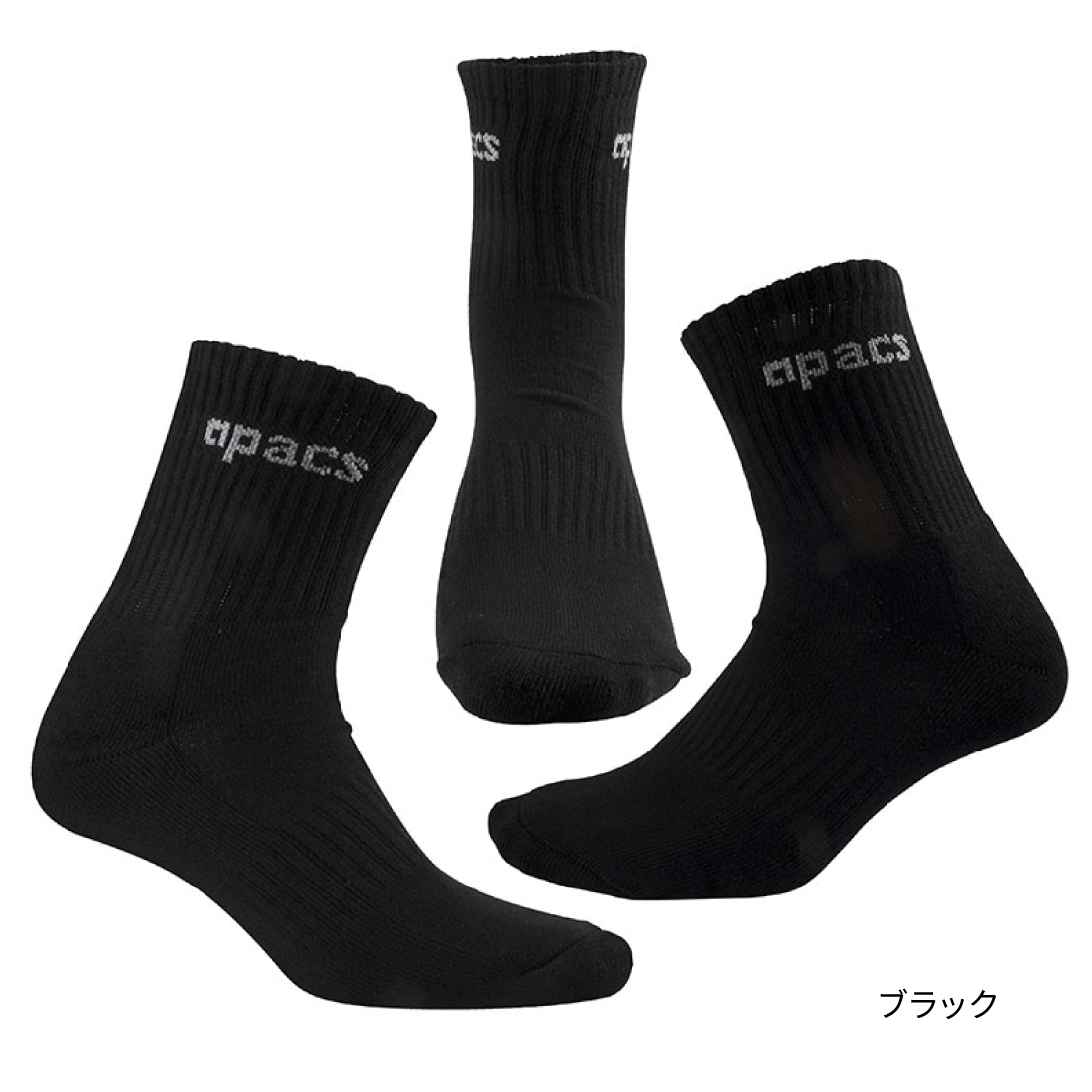 バドミントンソックス スポーツソックス ミドル丈 中厚手 24-29cm