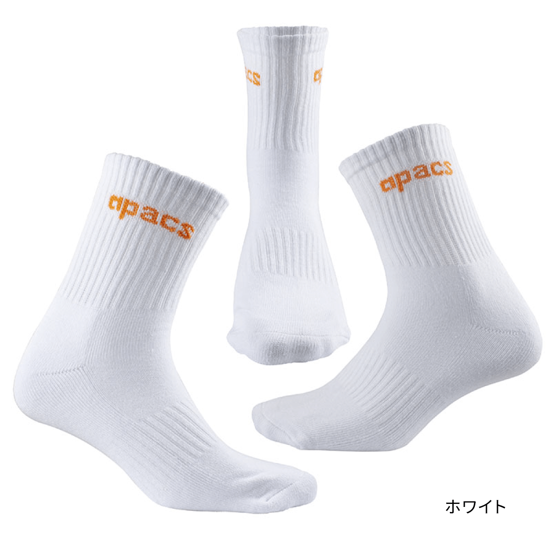 バドミントンソックス スポーツソックス ミドル丈 中厚手 24-29cm