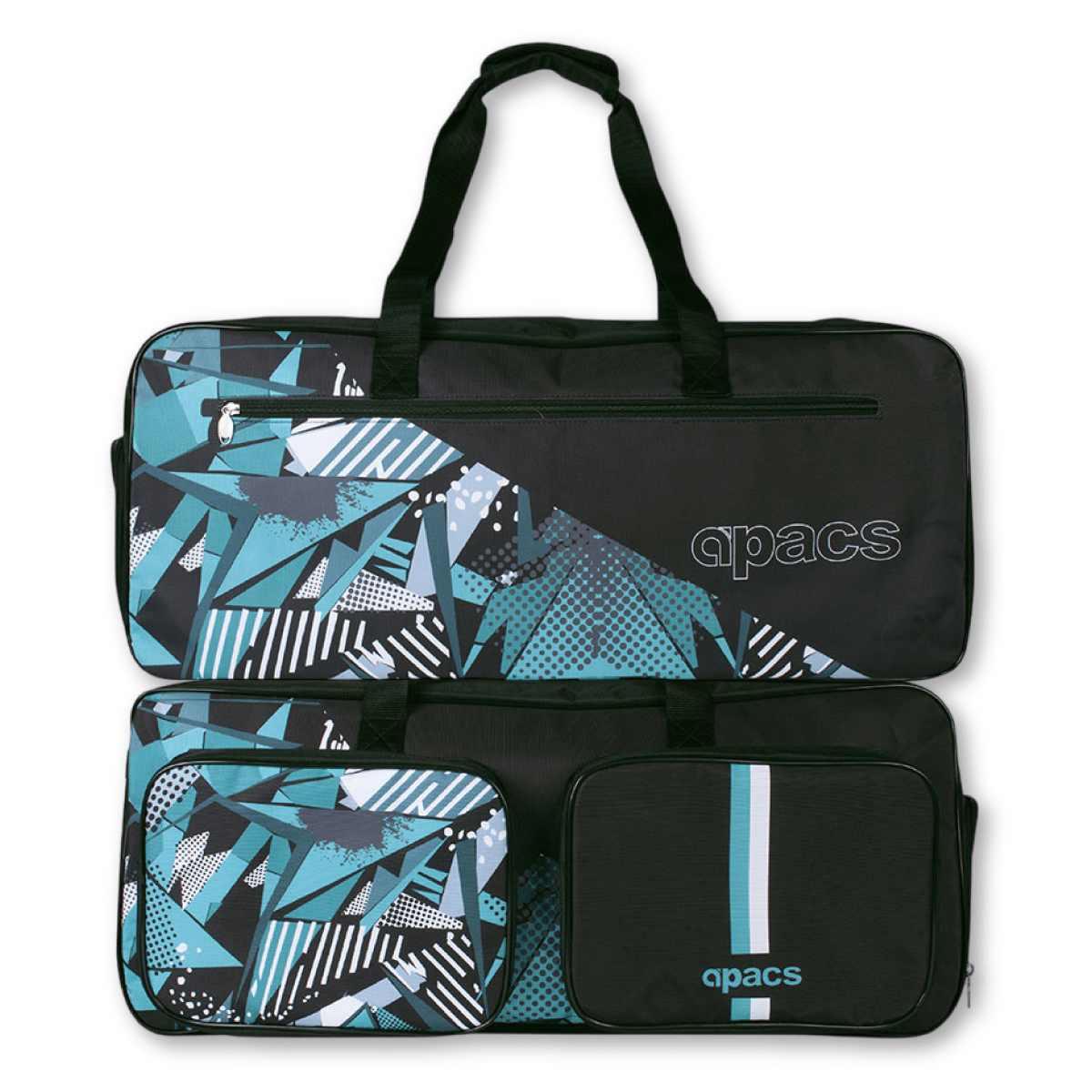 バドミントンラケットバッグ トーナメントバッグ 撥水加工 高品質素材 スクエア型