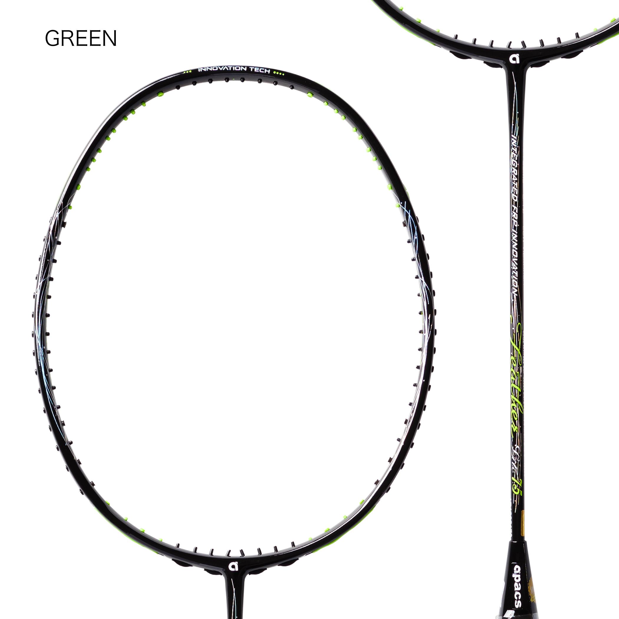 FEATHER LITE 75 フェザーライト75 バドミントンラケット 軽量 パワーグロメットシステム 6UG5