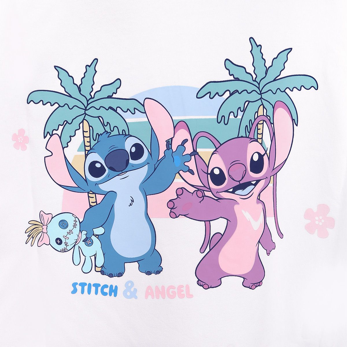 【予約注文 12月中下旬発送予定】スティッチ Stitch オーバーサイズTシャツ ユニセックス Tシャツ シャツ ディズニー