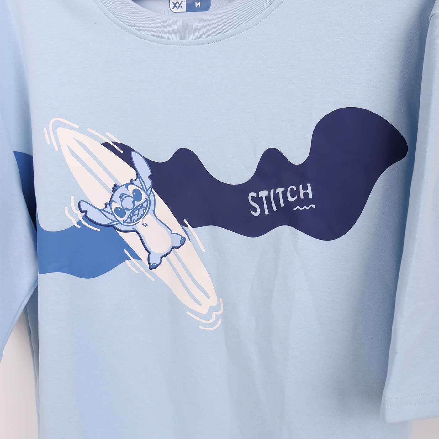 【予約注文 12月中下旬発送予定】スティッチ Stitch オーバーサイズTシャツ ユニセックス Tシャツ シャツ ディズニー