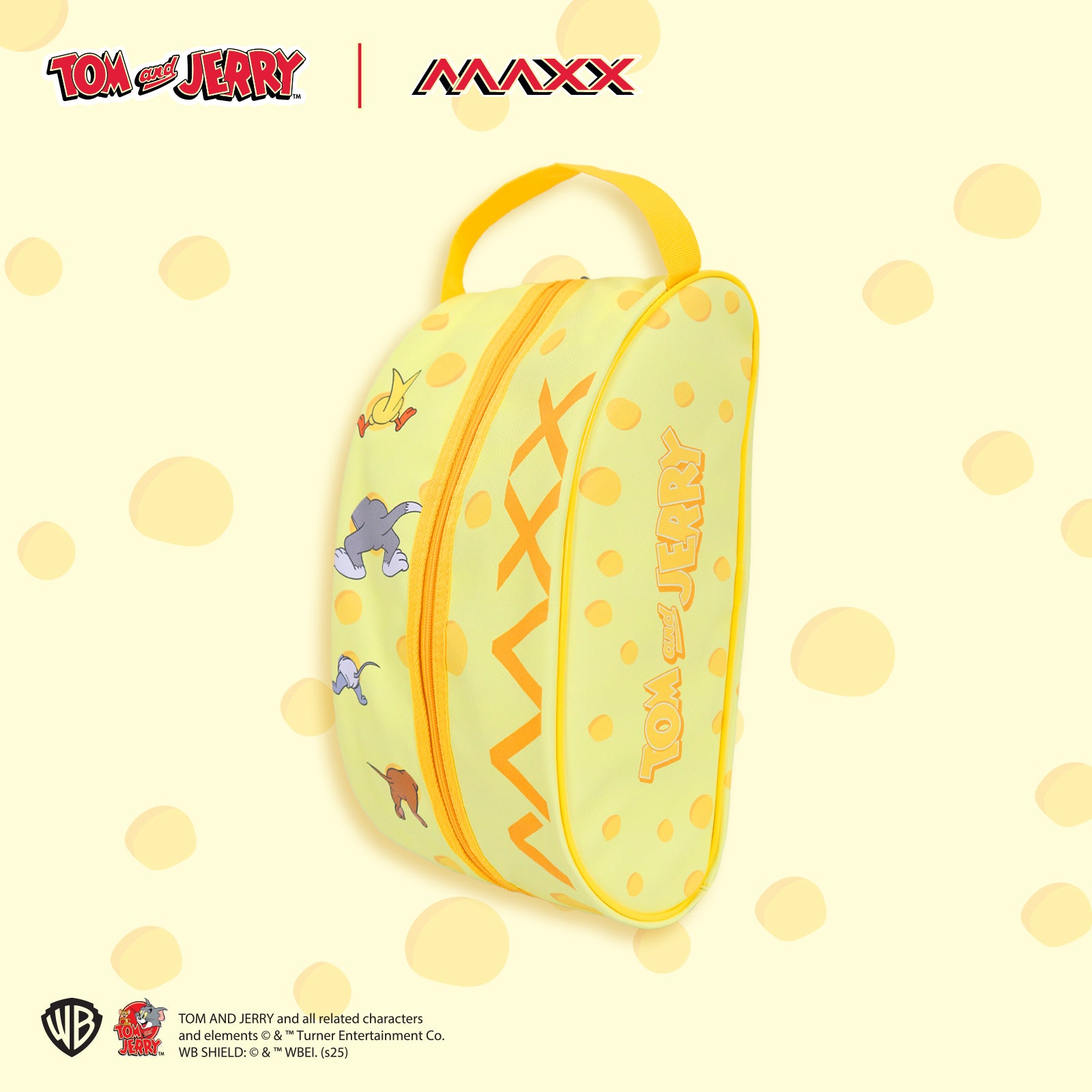 トム&ジェリー シューズバッグ 靴入れ 持ち手付き