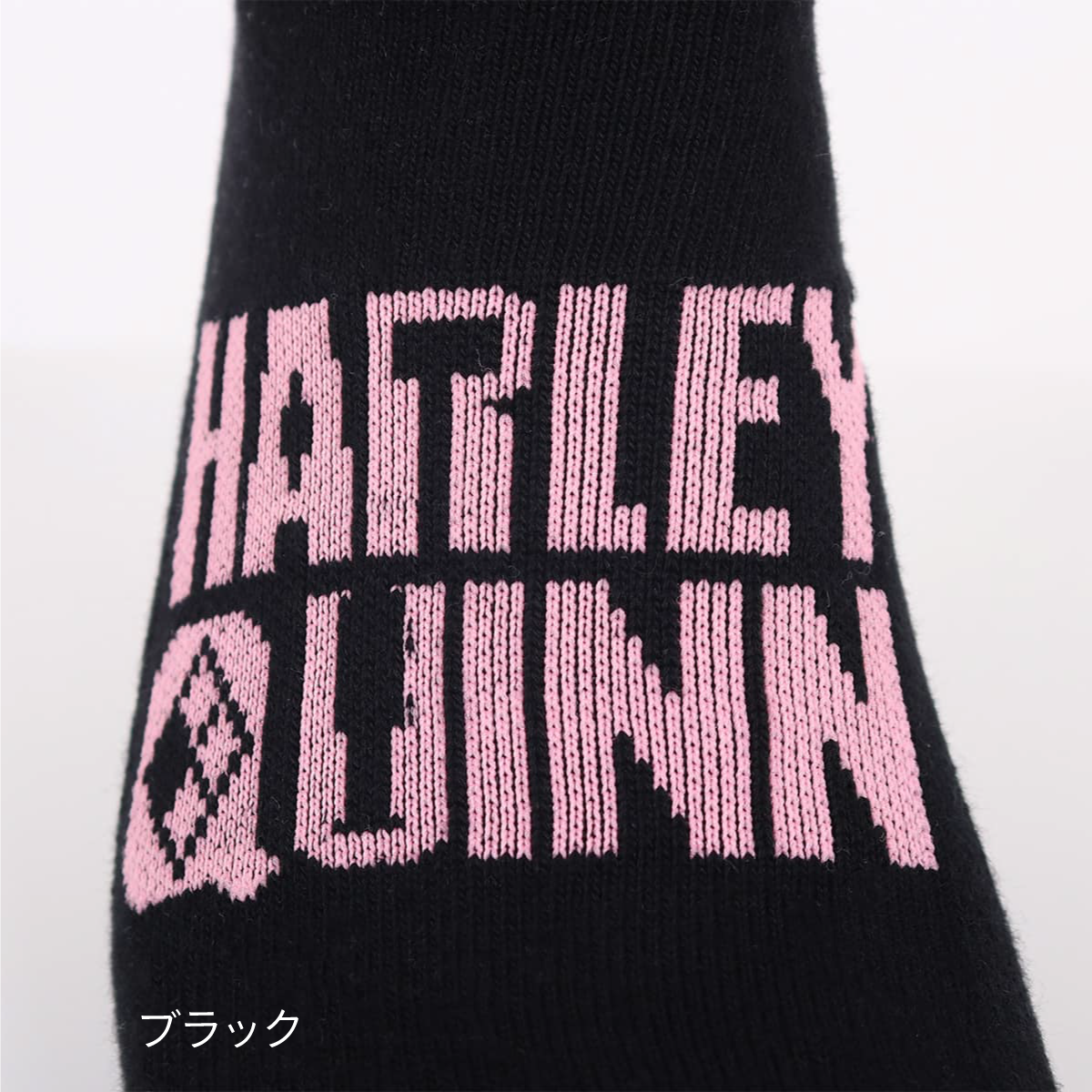 Harley Quinn ハーレイクイン スポーツソックス ショート丈 中厚手