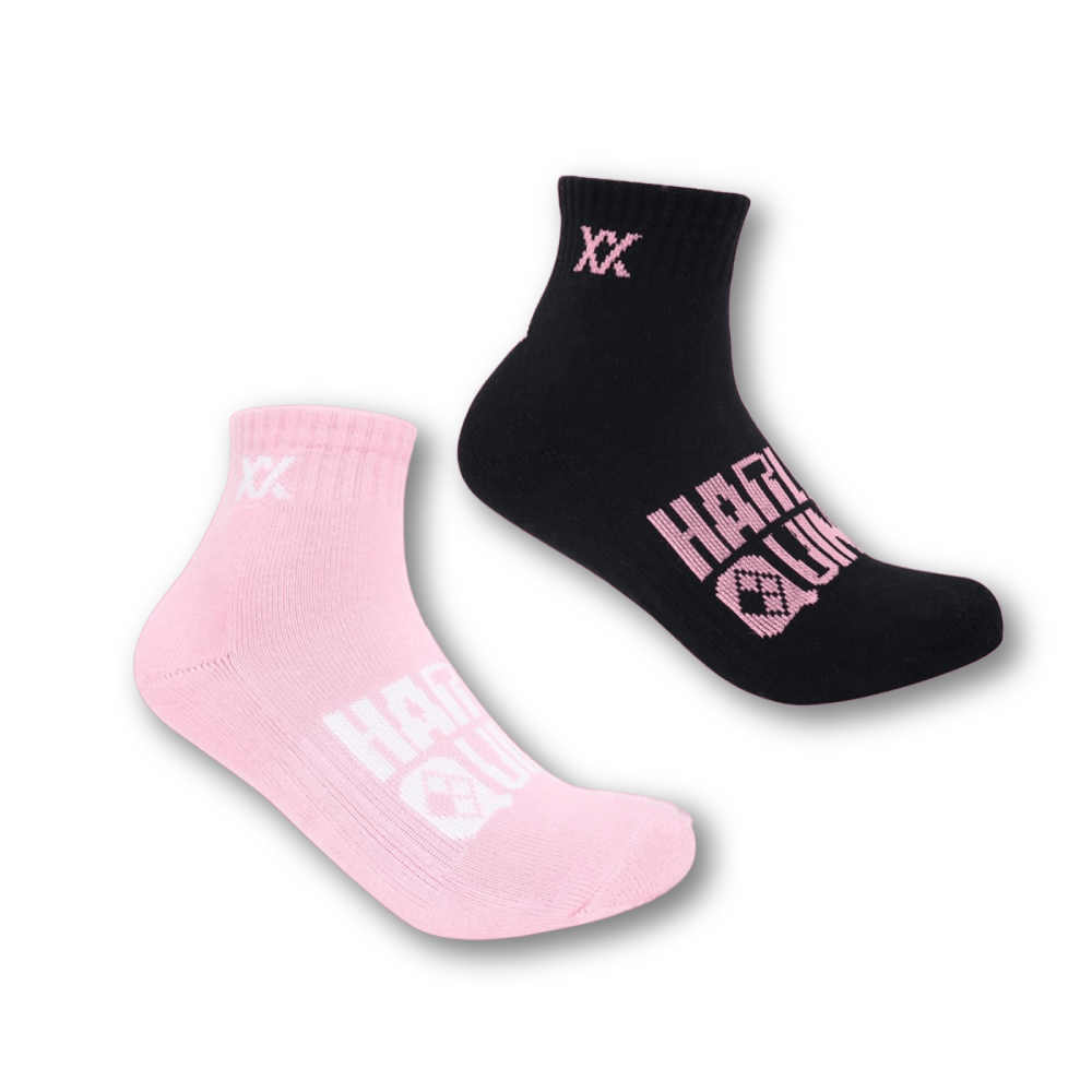 Harley Quinn ハーレイクイン スポーツソックス ショート丈 中厚手