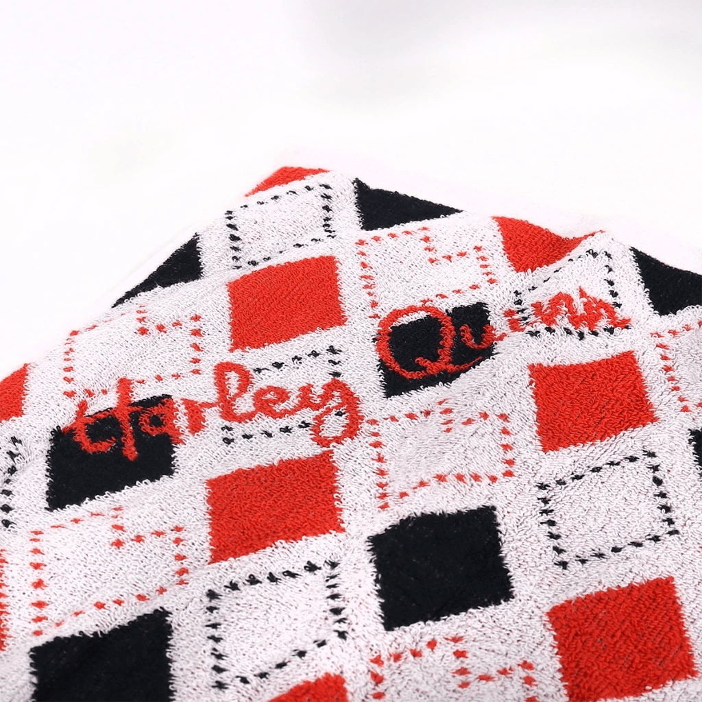 Harley Quinn ハーレイクイン スポーツタオル 中厚手 綿100%