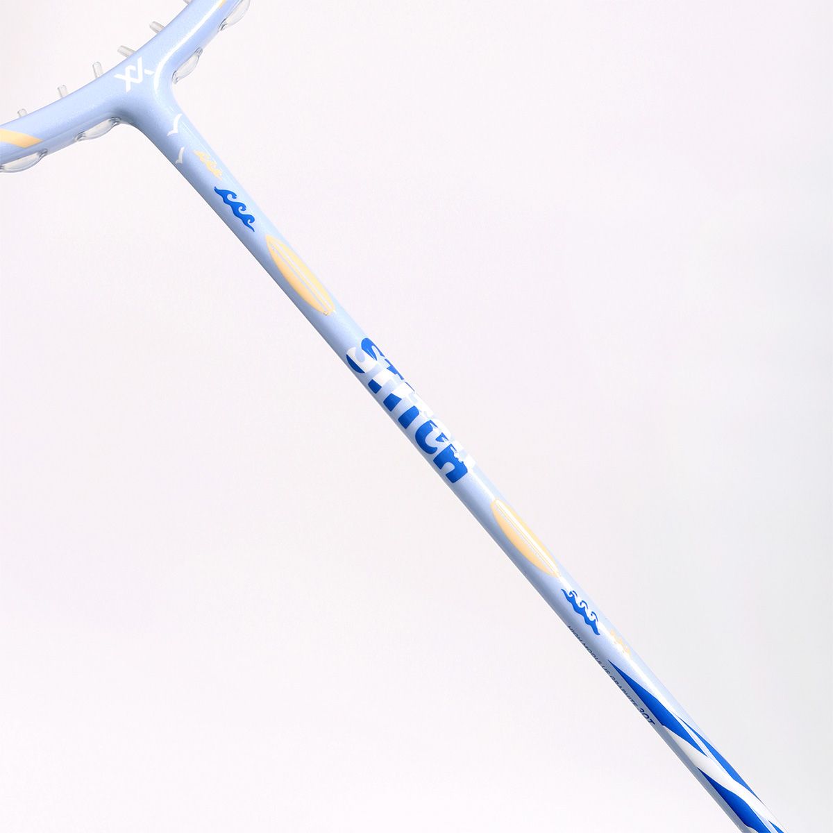 【予約注文 12月中下旬発送予定】スティッチ Stitch バドミントンラケット 4UG6 ラケットカバーケース セット スティッチ ブルー ディズニー