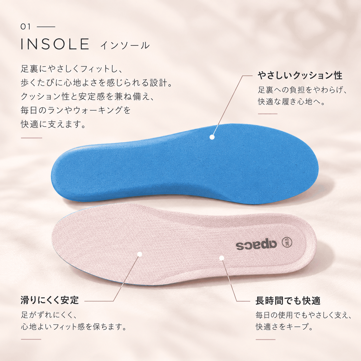 【予約商品 11月初旬頃発送予定】 TEMPO GLIDE ランニングシューズ レディース(TEMPO-W)