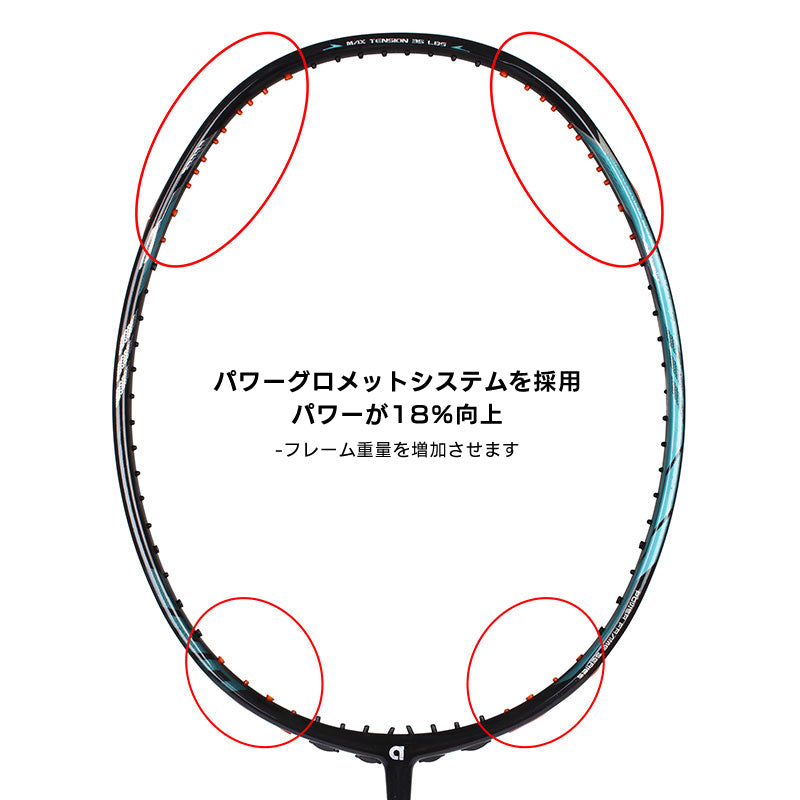 ZIGGLER PRO 6.2 ジグラープロ バドミントンラケット 3UG6 4UG6