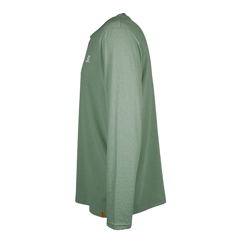 長袖シャツ ロンT トレーニング 薄手 コットンの肌触り