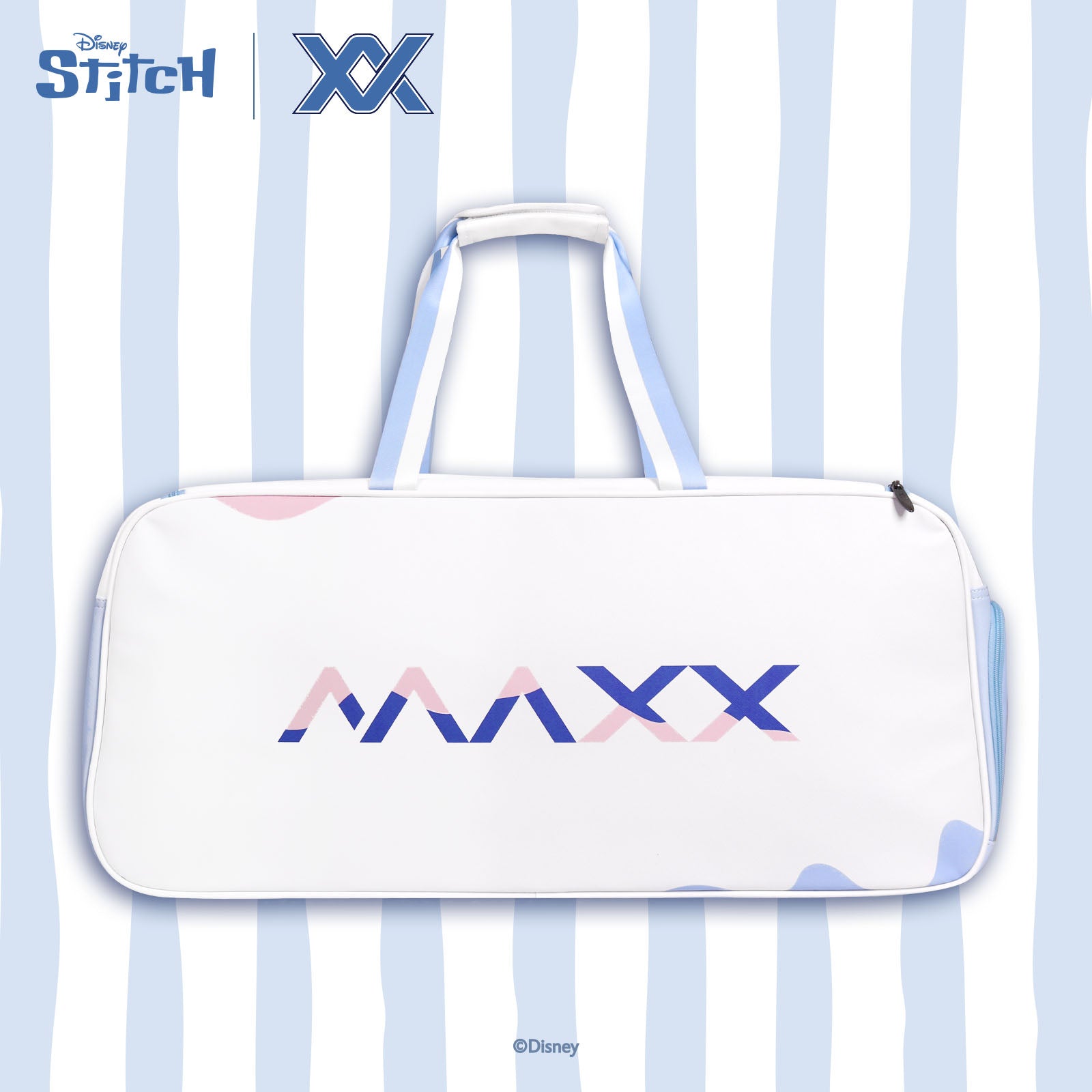 【予約注文 12月中下旬発送予定】スティッチ Stitch ラケットバッグ バドミントン テニス 大容量 ディズニー