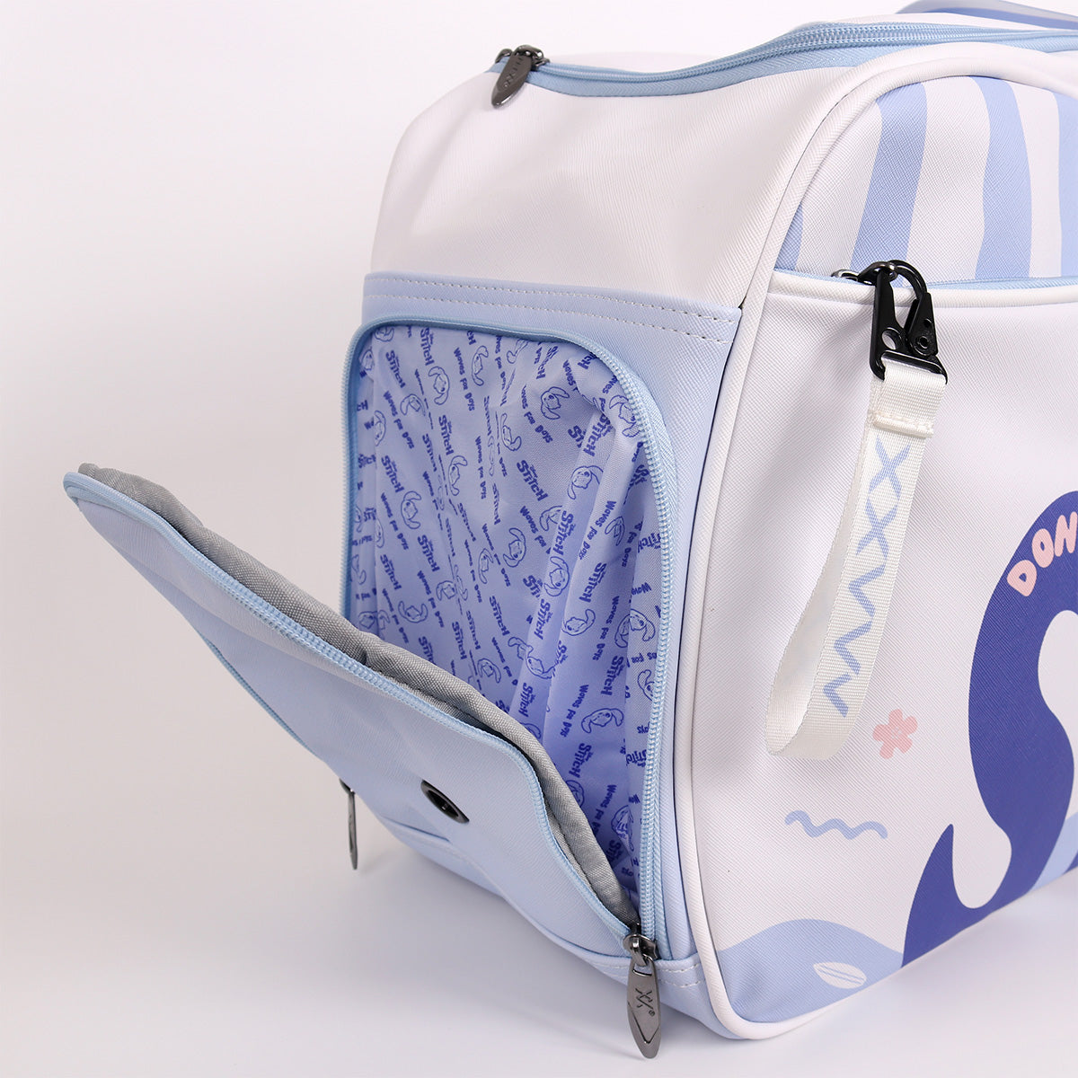 【予約注文 12月中下旬発送予定】スティッチ Stitch ラケットバッグ バドミントン テニス 大容量 ディズニー