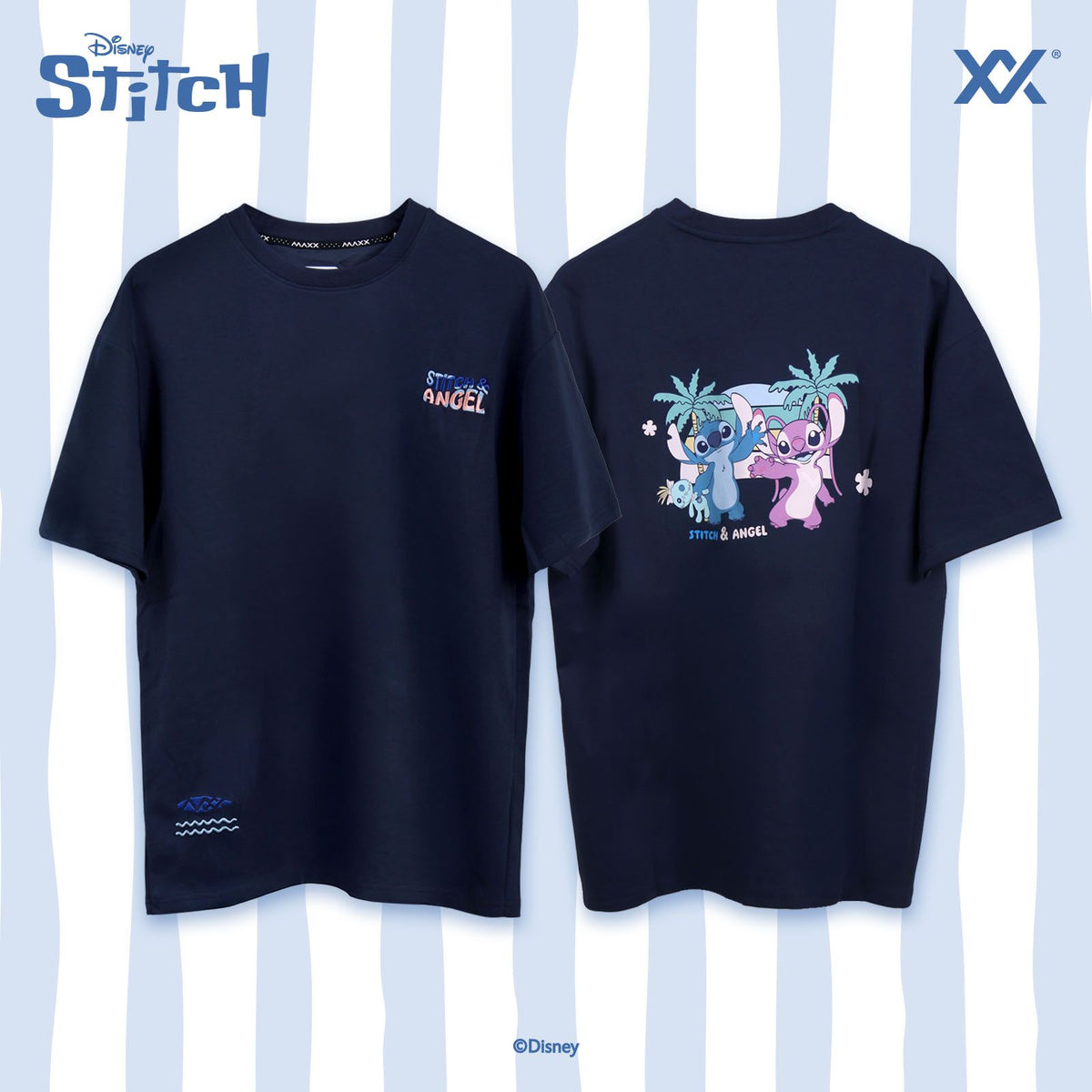 MAXX(マックス) スティッチ Stitch オーバーサイズTシャツ ユニ 
