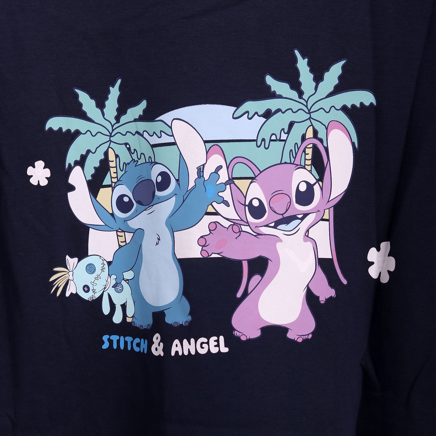 【予約注文 12月中下旬発送予定】スティッチ Stitch オーバーサイズTシャツ ユニセックス Tシャツ シャツ ディズニー