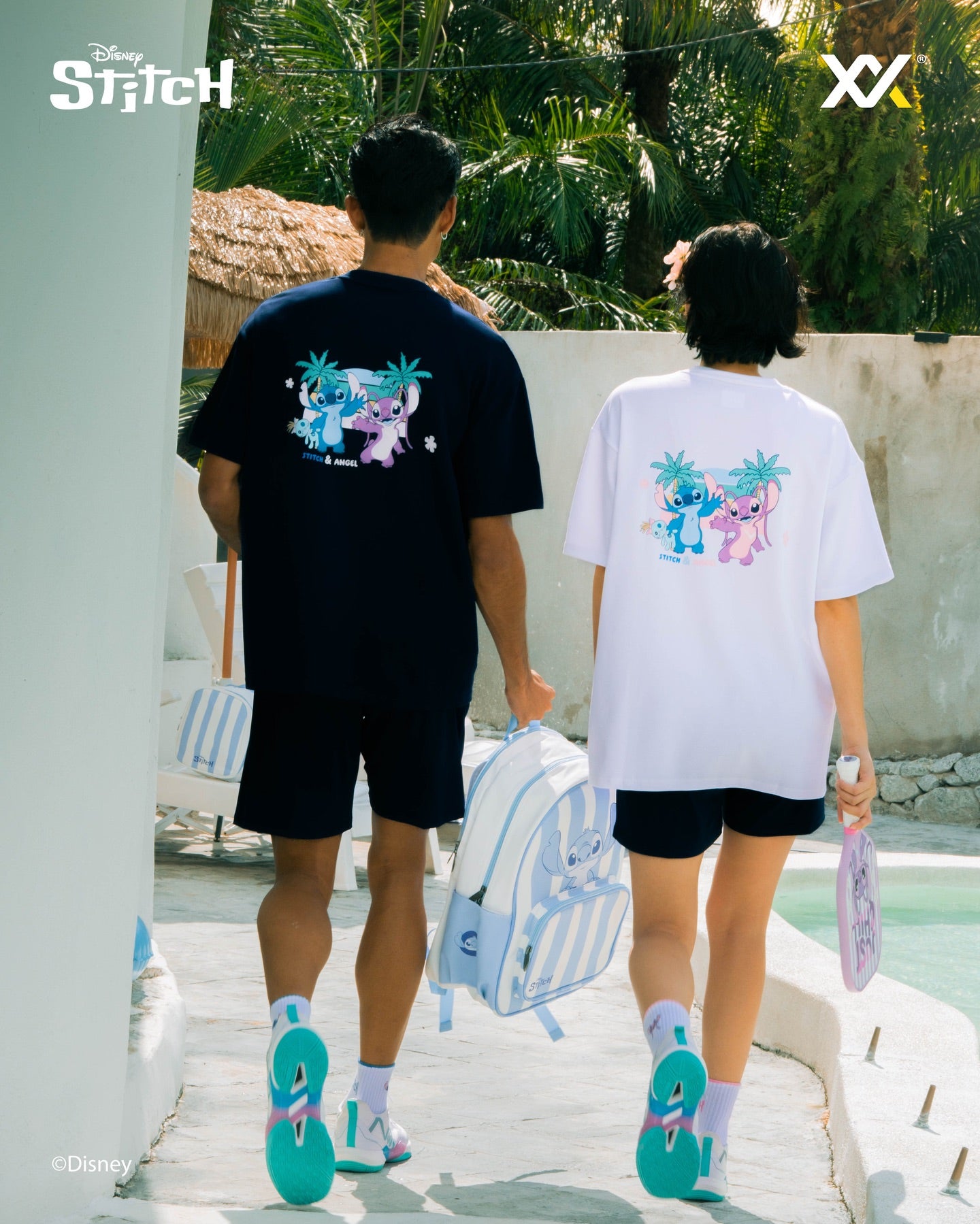 【予約注文 12月中下旬発送予定】スティッチ Stitch オーバーサイズTシャツ ユニセックス Tシャツ シャツ ディズニー