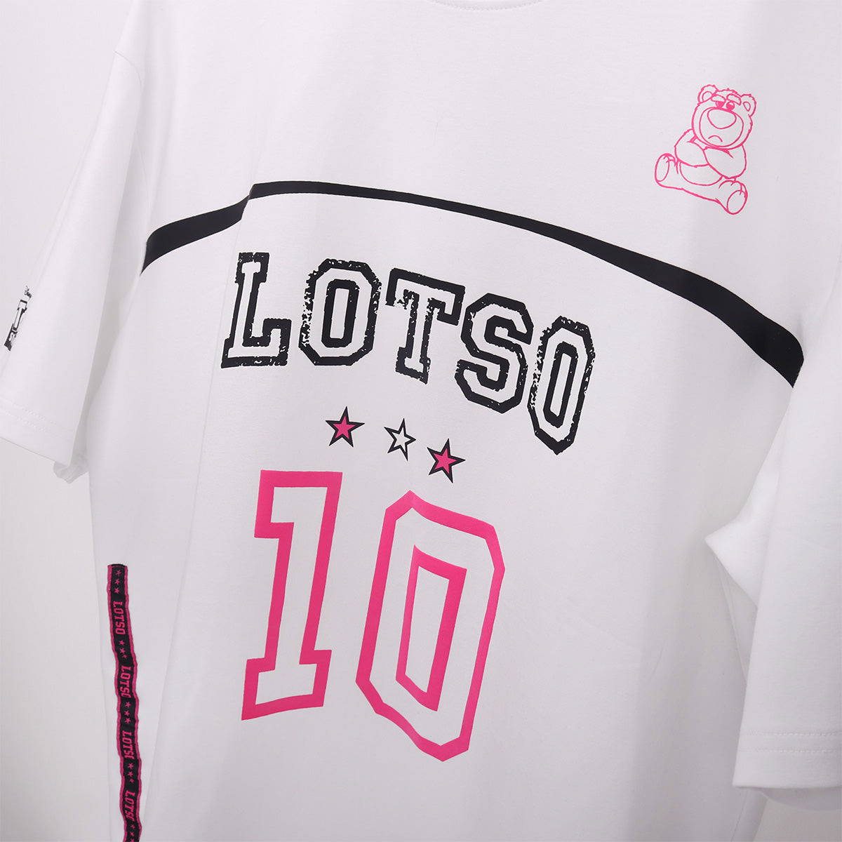 Disney/Pixar トイ・ストーリー ロッツォ LOTSO オーバーサイズ 半袖Tシャツ ユニセックス（MDOV03）