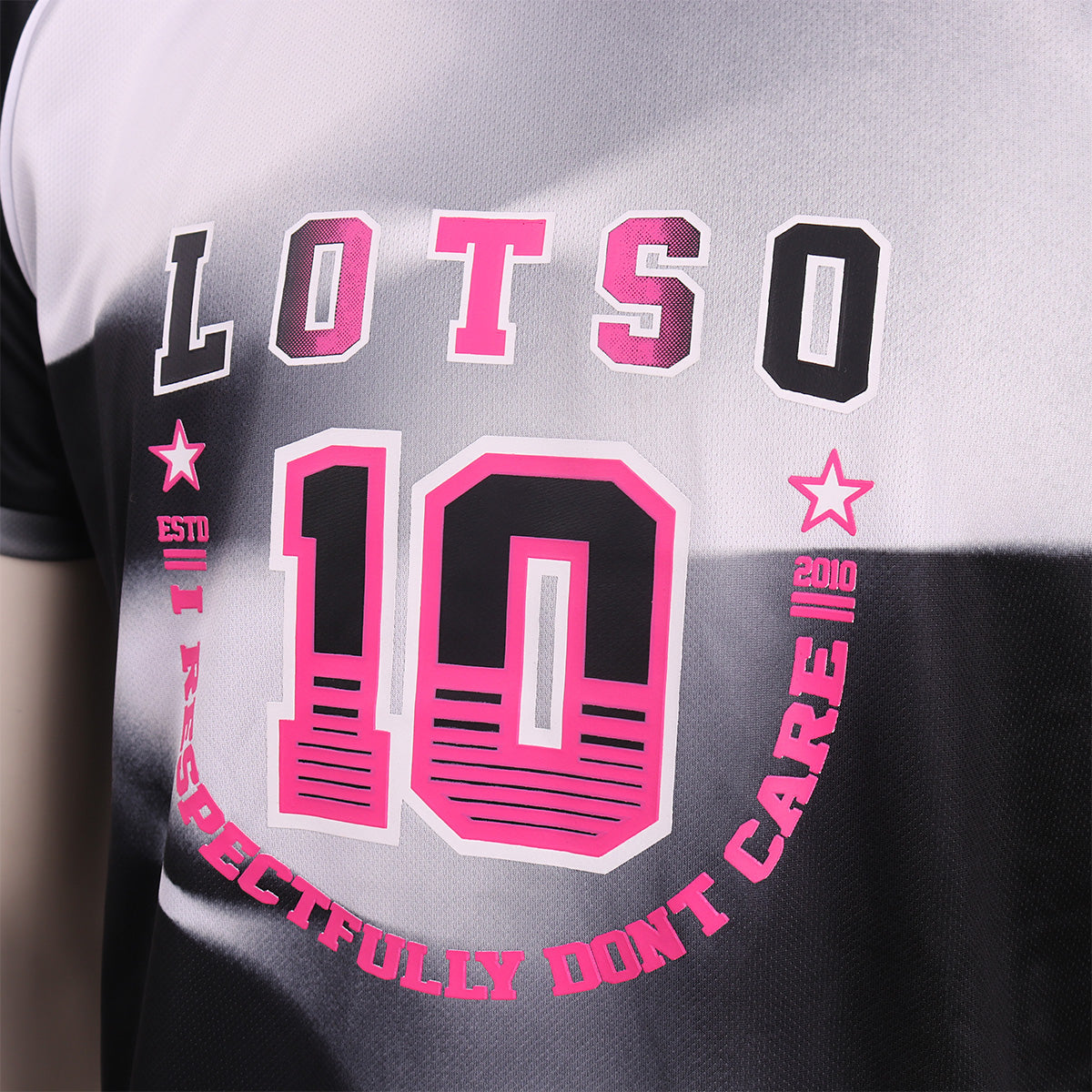 Disney/Pixar トイ・ストーリー ロッツォ LOTSO グラデーション半袖Tシャツ ユニセックス（MDTEE04）
