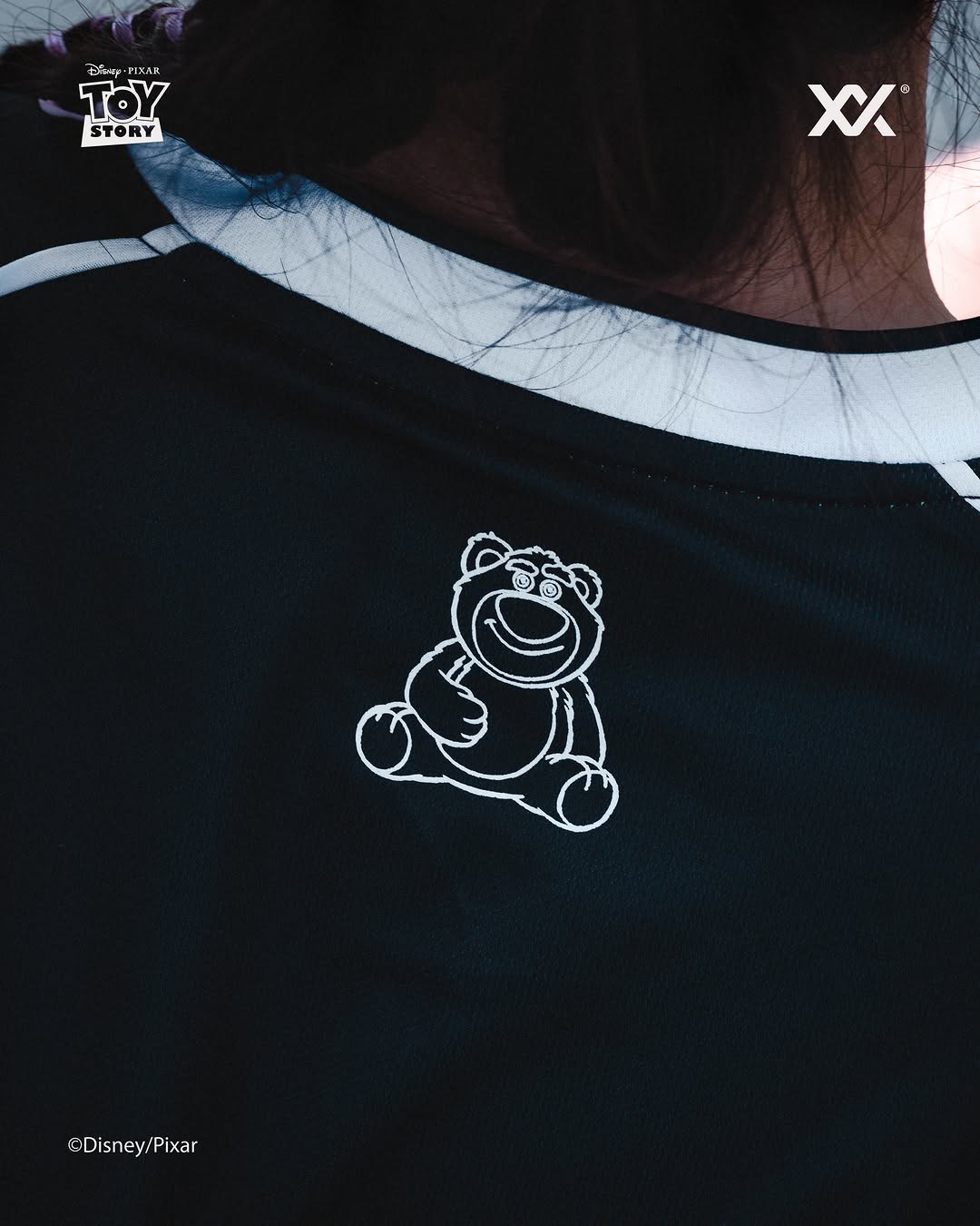 Disney/Pixar トイ・ストーリー ロッツォ LOTSO グラデーション半袖Tシャツ ユニセックス（MDTEE04）