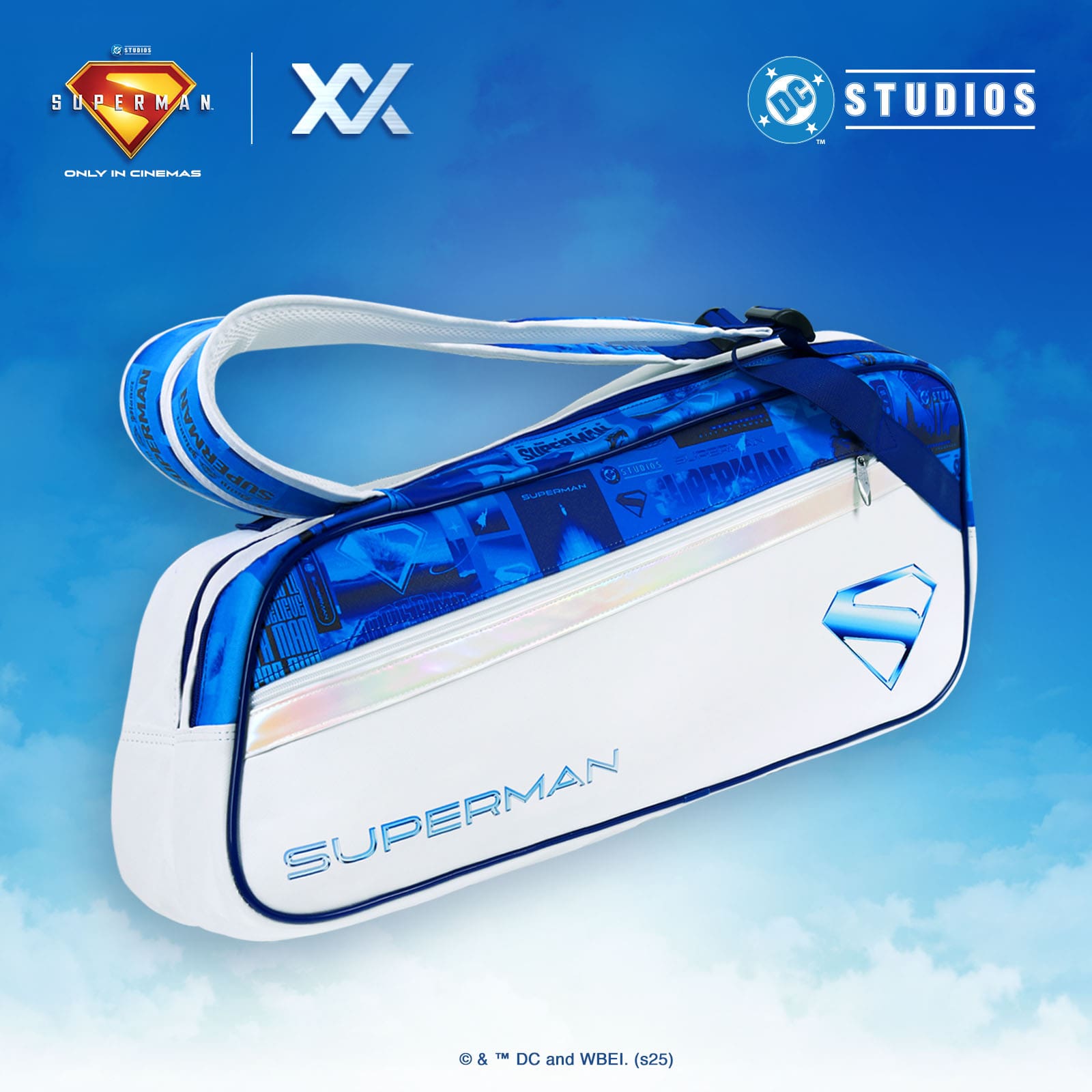 MAXX(マックス) スーパーマン ラケットバッグ バドミントン 肩掛け