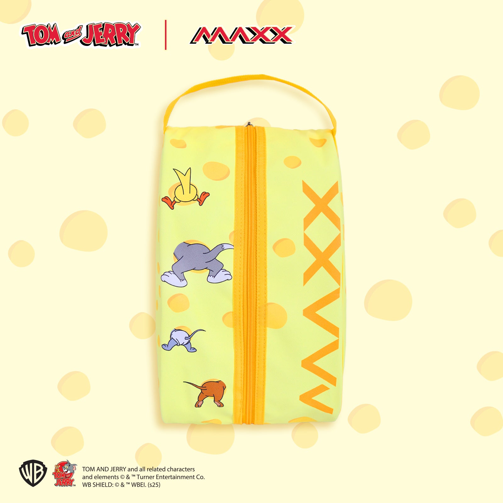 【予約販売 6月初旬頃発送予定】トム&ジェリー シューズバッグ 靴入れ 持ち手付き