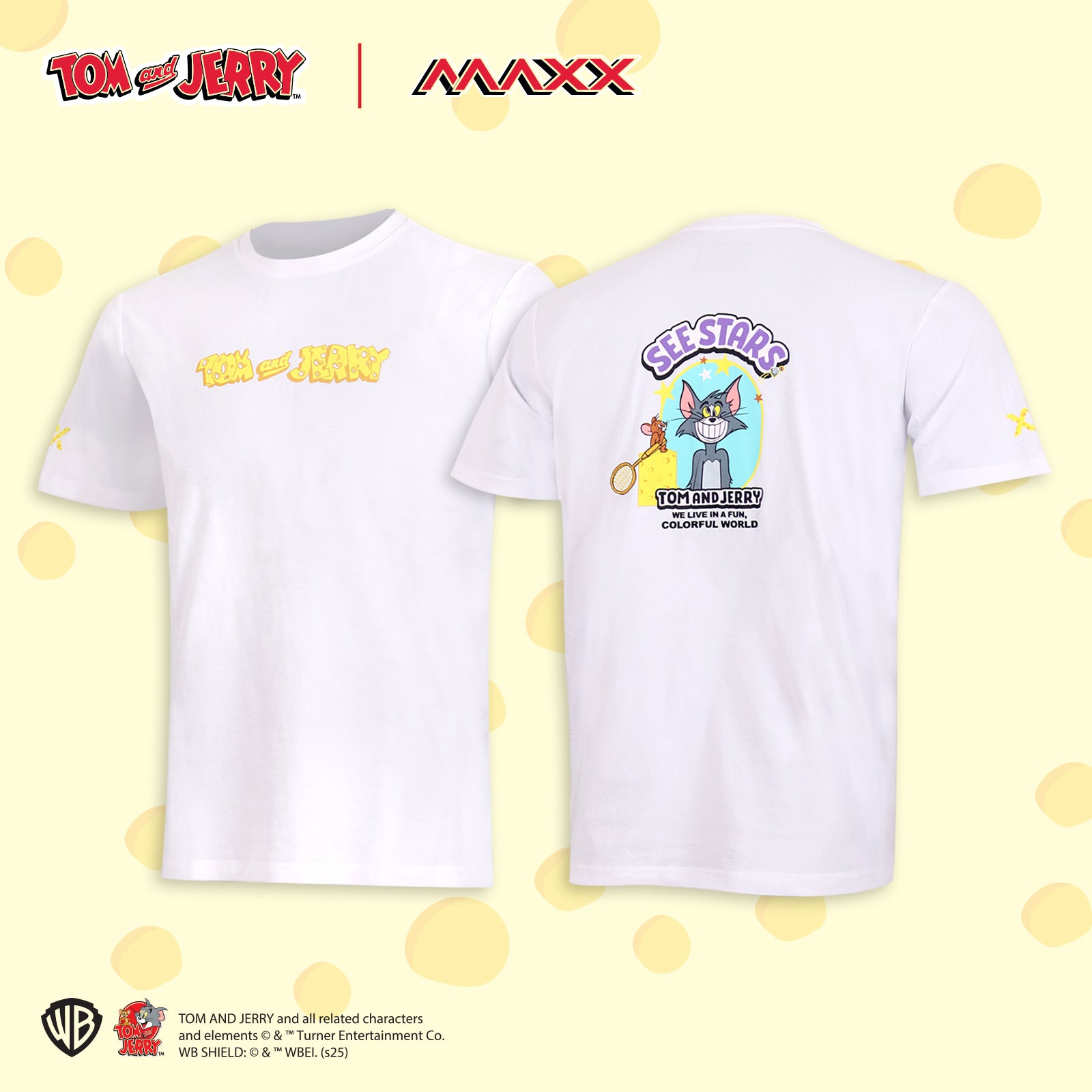 【予約販売 6月初旬頃発送予定】トム&ジェリー カジュアルシャツ Tシャツ シャツ