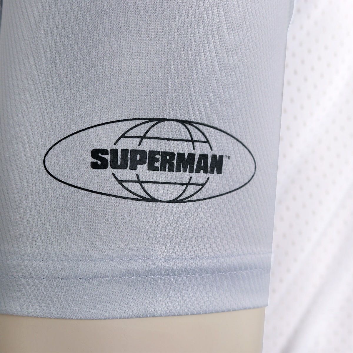 スーパーマン デザインTシャツ Tシャツ シャツ Vネック 軽量 ドライ生地