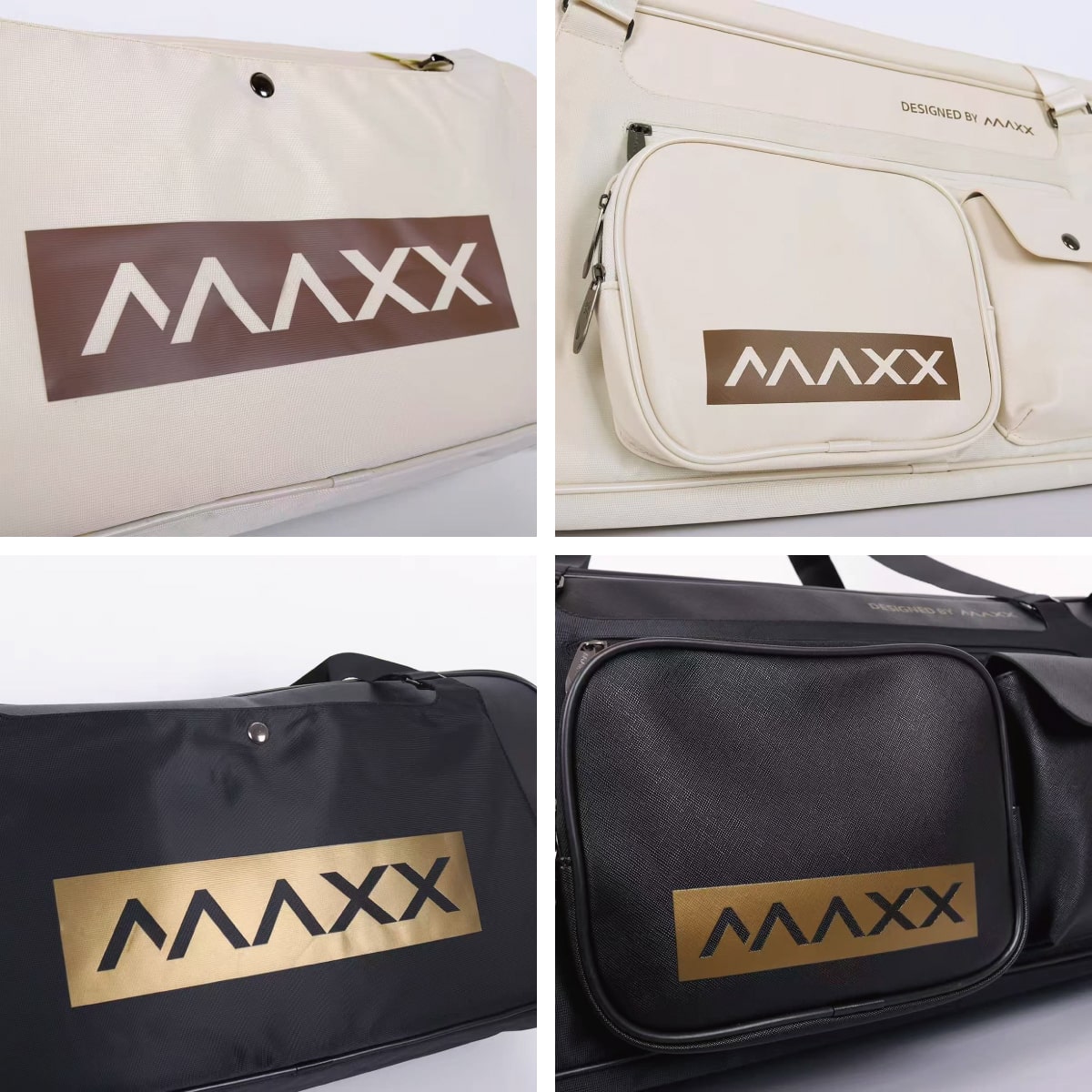 バドミントンラケットバッグ トーナメントバッグ スクエア型 小物収納ポケット